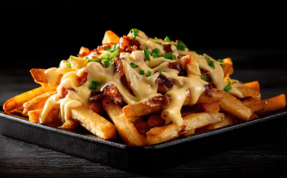 Batata frita com cheddar e calabresa 350g