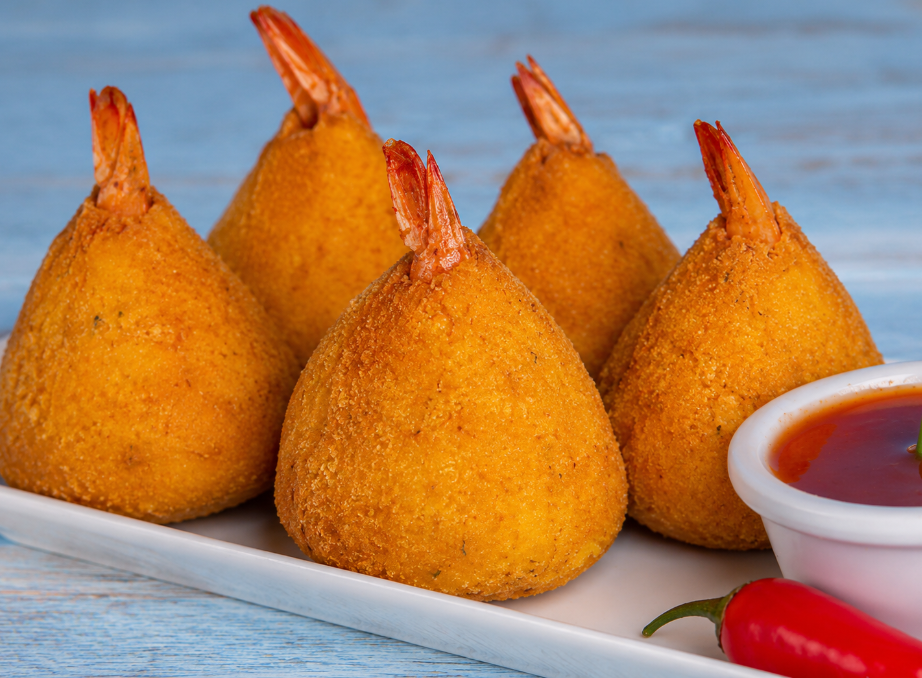 Coxinha de camarão grande
