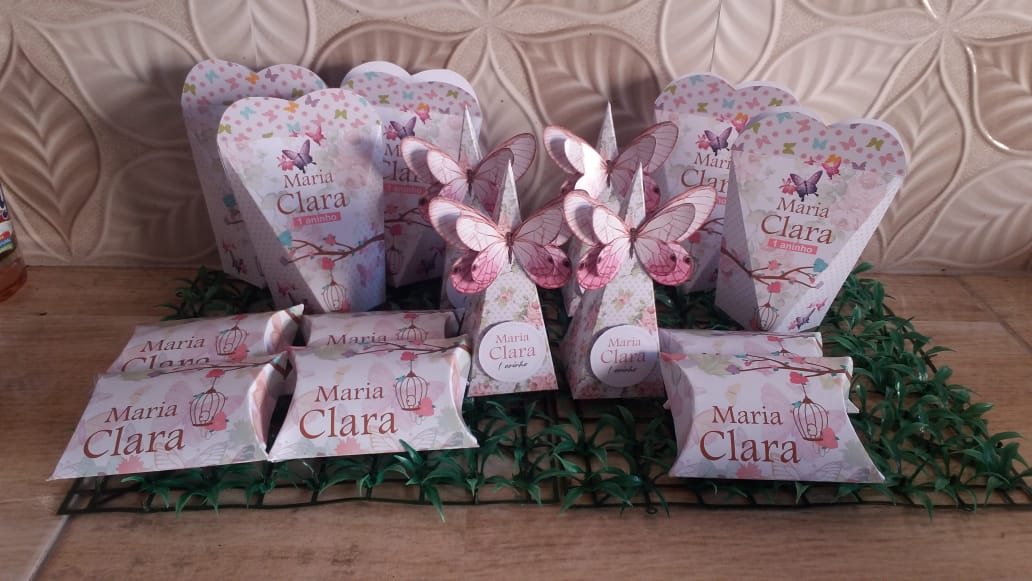 Kit personalizados borboletas