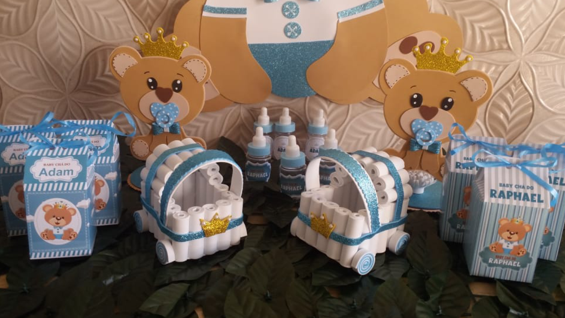 Kit baby chá ursinho