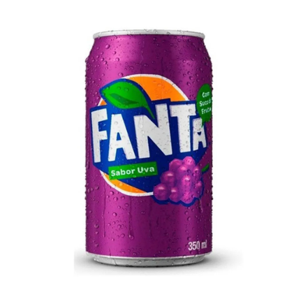 Fanta uva lata 350ml
