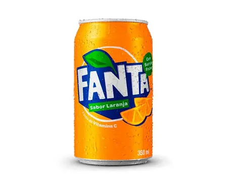 Fanta laranja lata 350ml
